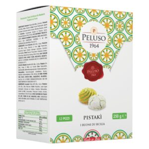 Pâtisseries Siciliennes à la pistache de Sicile, de chez Peluso, boite de 250g