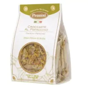 Pâtisseries artisanales Siciliennes Croquants à la pistache de chez Pennisi, 120g