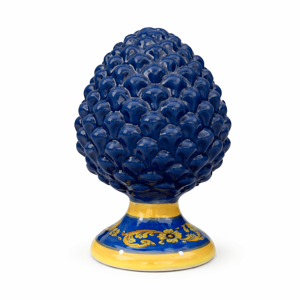Pigne Céramique Bleue, 18cm – Image 2