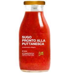 sauce tomate bio alla puttanesca de chez convivia