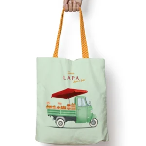 Tote bag 100% coton lapa arance