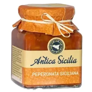 Peperonata sicilienne Antica Sicilia 280 g – poivrons mijotés à la sicilienne